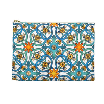 Positano Ceramic Tiles Accessory Pouch - AMALFITANA STORE